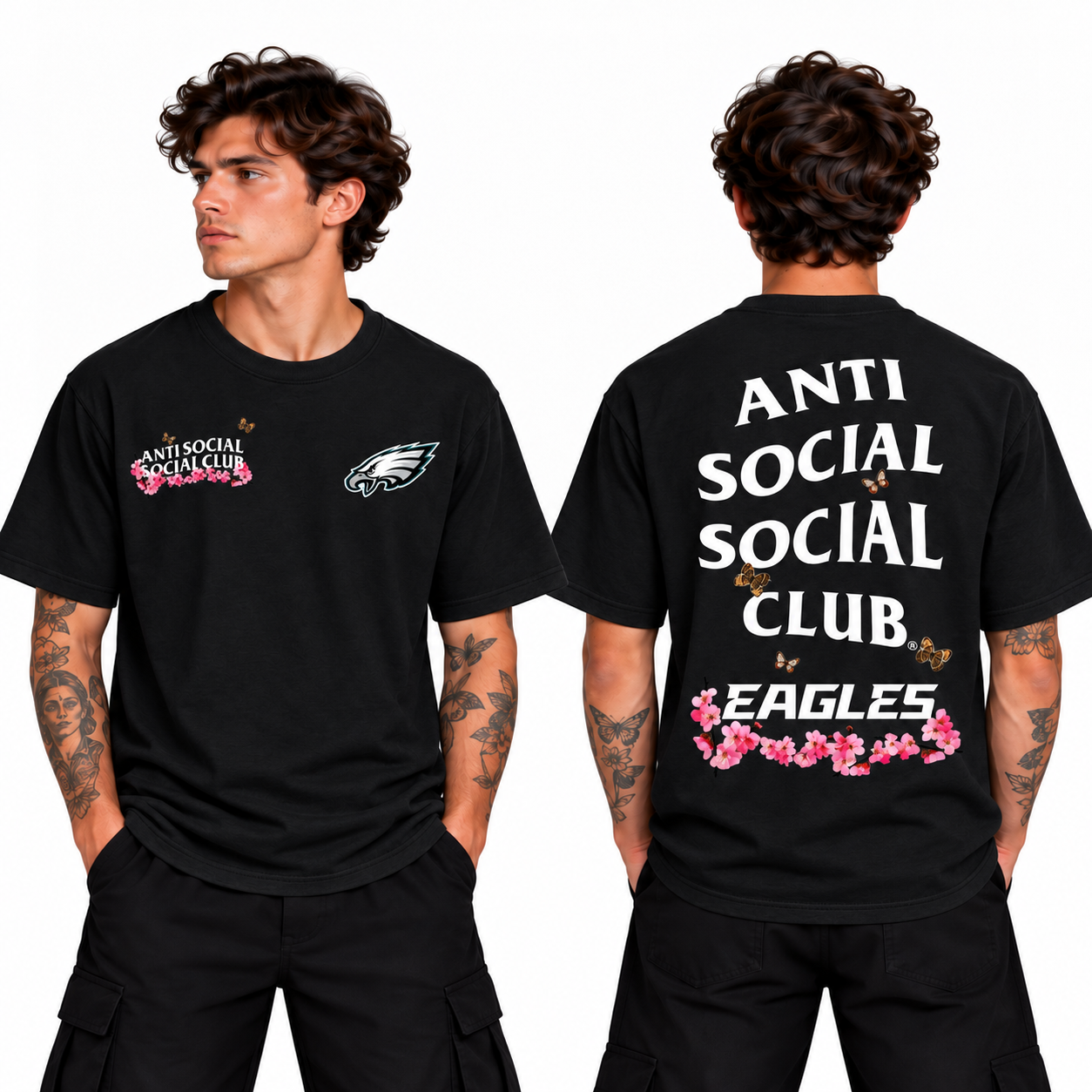 Anti Social Social Club Eagles Blossom 2026 Tee Merch 1 - merchtourboutique anti social social club eagles blossom 2026 tee merch UZvpj - merchtourboutique