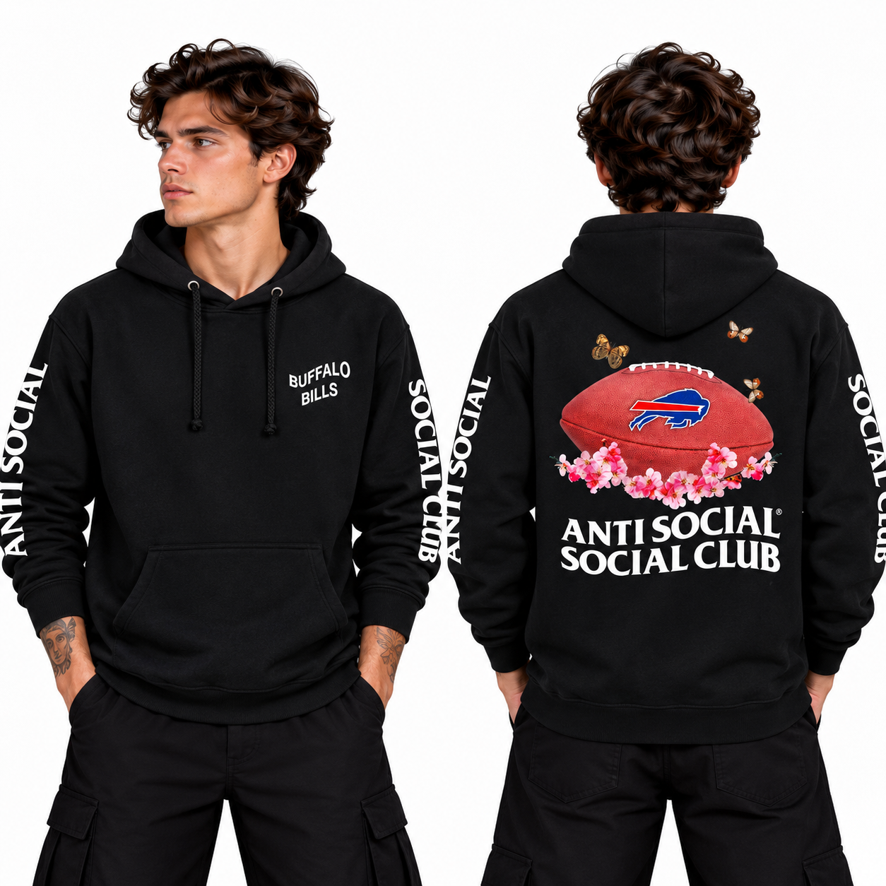 anti social social club x buffalo bills nfl merch 2026 hoodie YJG5S - merchtourboutique