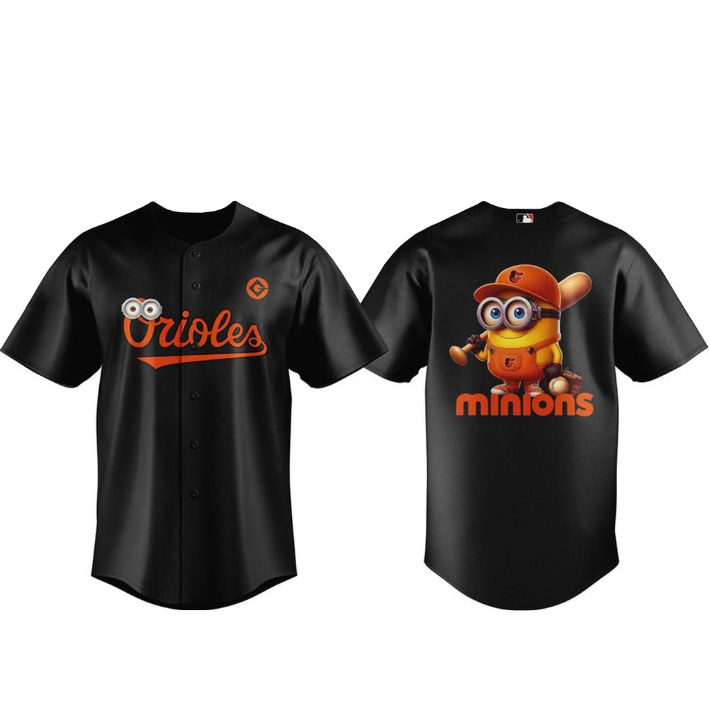 Baltimore Orioles Minions Night 2026 Baseball Jersey 1 - Unicasport Baltimore Orioles Minions Night 2026 Baseball Jersey