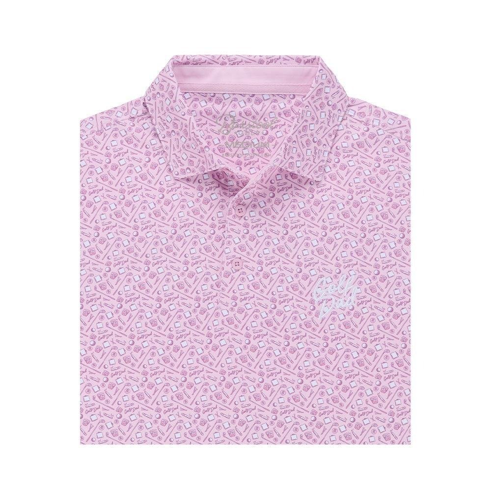 Barstool Merch Golf Dad Printed Polo Shirt Fore Play Golf Apparel Golf Dad Gift