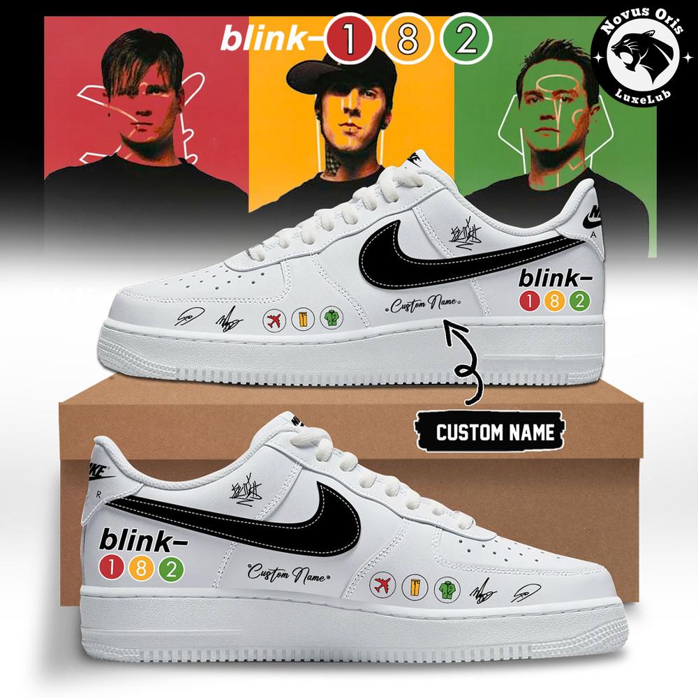 Blink-182 Take Off Your Pants and Jacket 25th Anniversary Air Force 1