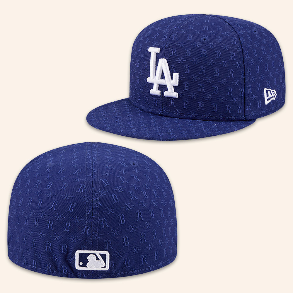 Born X Raised Dodgers Merch Monogram Snapback Hat LA Dodgers Cap Gifts For Baseball Lovers