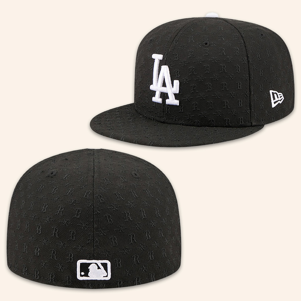 Born X Raised Dodgers Merch Monogram Snapback Hat LA Dodgers Logo Hat Gifts For Him