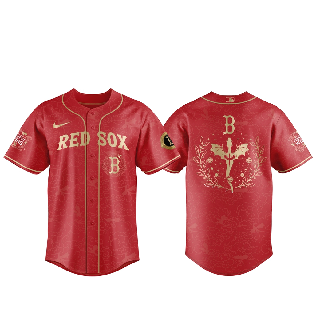 Boston Red Sox Fourth Wing Night 2026 Baseball Jersey 1 - Unicasport Boston Red Sox Fourth Wing Night 2026 Baseball Jersey