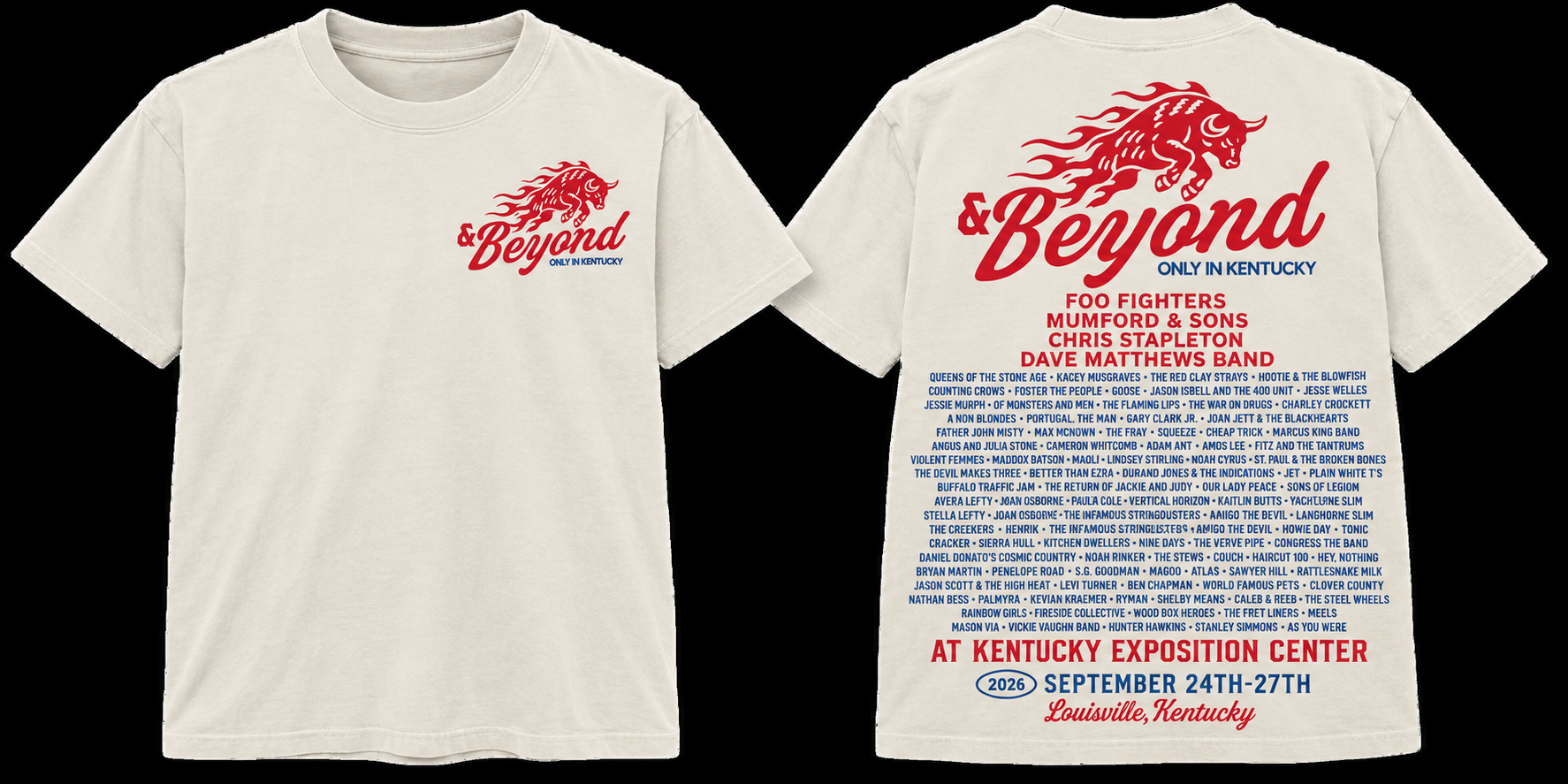 Bourbon And Beyond 2026 T Shirt Merch Louisville Kentucky Limited