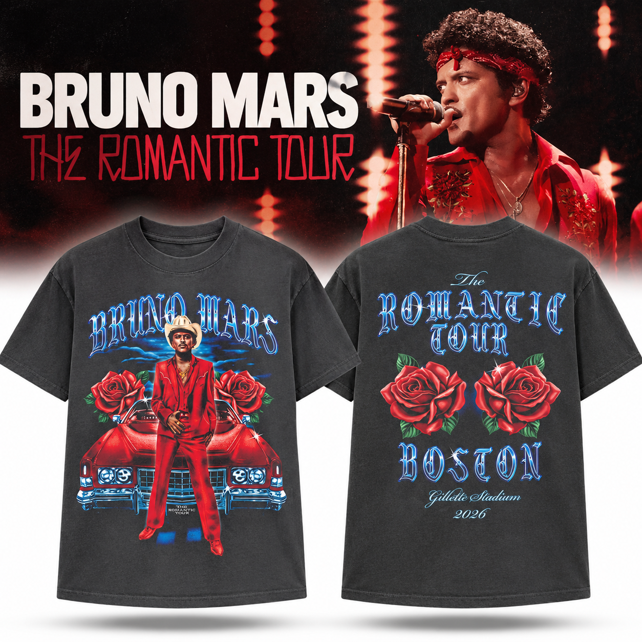 bruno mars 09052026 boston ma stadium concert t shirt merch exclusive - merchtourboutique