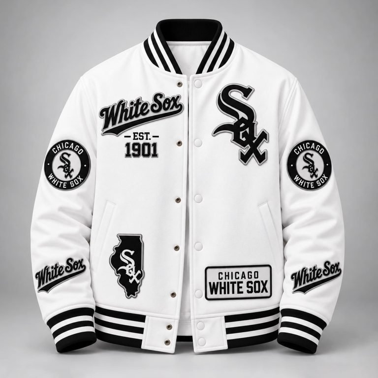 Chicago White Sox Merch EST 1901 Legacy Baseball Jacket Gift For Baseball Lovers