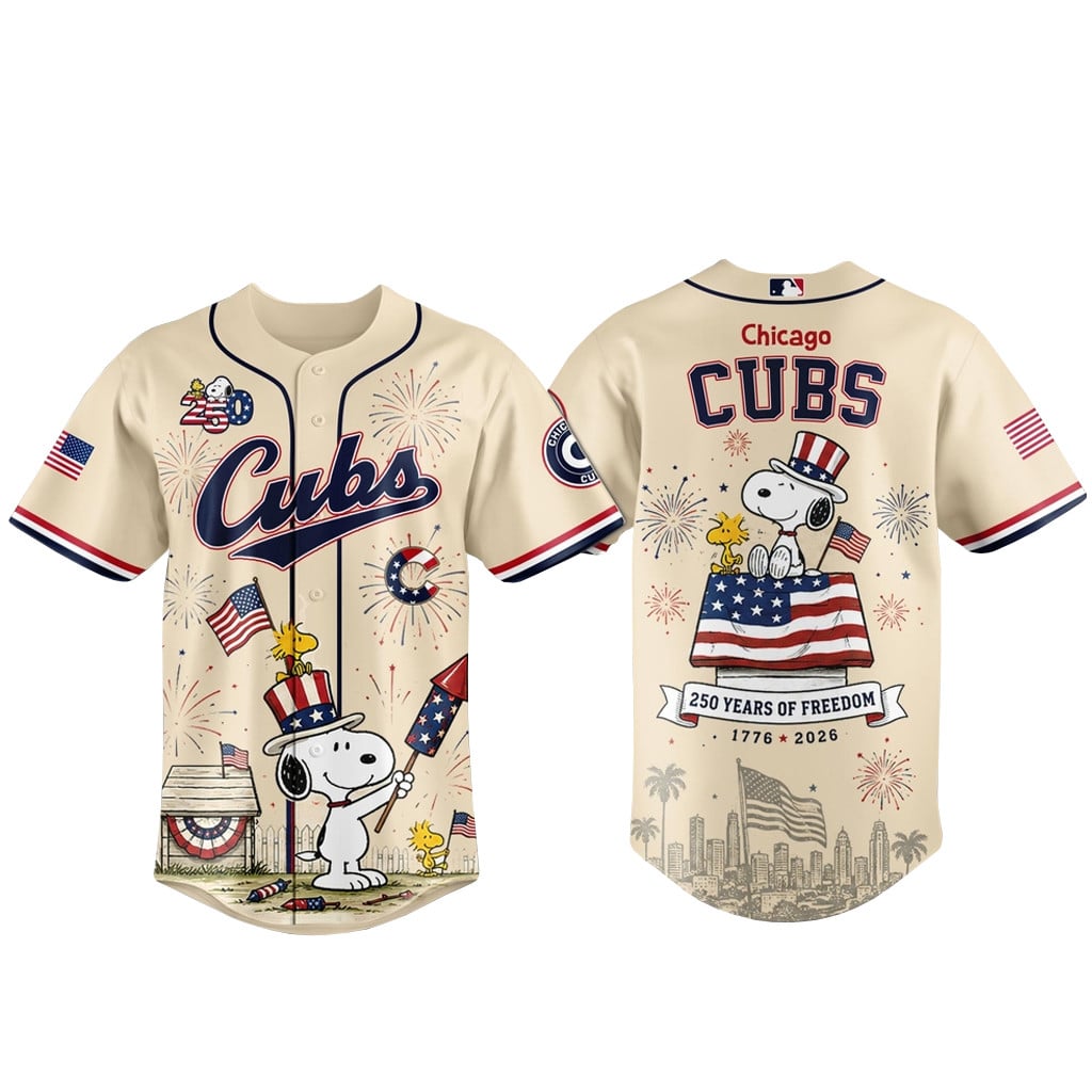Chicago White Sox x Peanuts USA 250th Anniversary 2026 Baseball Jersey 1 - Unicasport Chicago White Sox x Peanuts USA 250th Anniversary 2026 Baseball Jersey