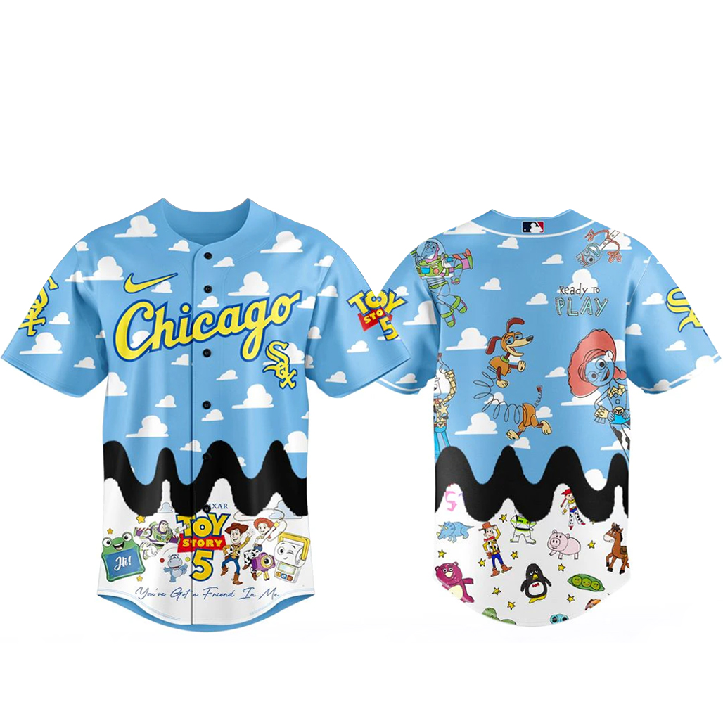 Chicago White Sox x Toy Story 5 Baseball Jersey Version 1 1 - Unicasport Chicago White Sox x Toy Story 5 Baseball Jersey Version 1