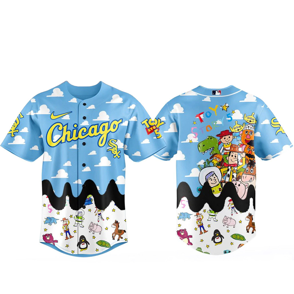 Chicago White Sox x Toy Story 5 Baseball Jersey Version 2 1 - Unicasport Chicago White Sox x Toy Story 5 Baseball Jersey Version 2