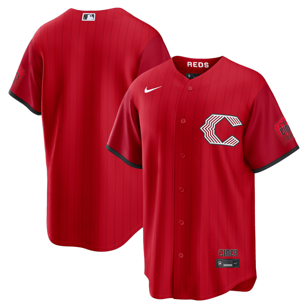 Cincinnati Reds Red 2026 City Connect Stadium Cincy Baseball Jersey 1 - Unicasport Cincinnati Reds Red 2026 City Connect Stadium Cincy Baseball Jersey