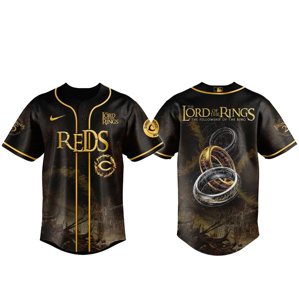 Cincinnati Reds x The Lord Of The Rings Baseball Jersey 1 - Unicasport Cincinnati Reds x The Lord Of The Rings Baseball Jersey