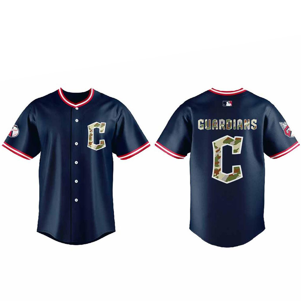 Cleveland Guardians Armed Forces Night 2026 Baseball Jersey 1 - Unicasport Cleveland Guardians Armed Forces Night 2026 Baseball Jersey