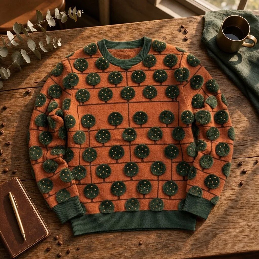 Coffee Tree Farm Graphic Ugly Sweater Orange Grove Jumper Gift Ideas For Husband 2 - Unicasport Coffee Tree Farm Graphic Ugly Sweater Orange Grove Jumper Gift Ideas For Husband