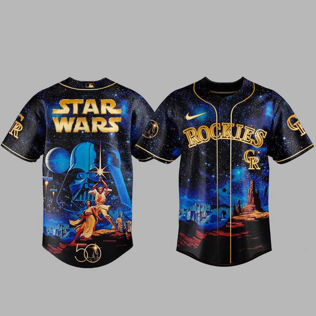 Colorado Rockies x Star Wars 2026 Baseball Jersey Version 2 1 - Unicasport Colorado Rockies x Star Wars 2026 Baseball Jersey Version 2