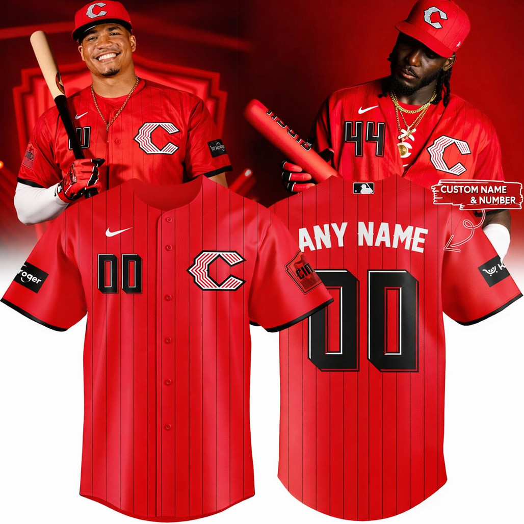 Custom Name & Number Cincinnati Reds Season 2026 Baseball Jersey 1 - Unicasport Custom Name & Number Cincinnati Reds Season 2026 Baseball Jersey