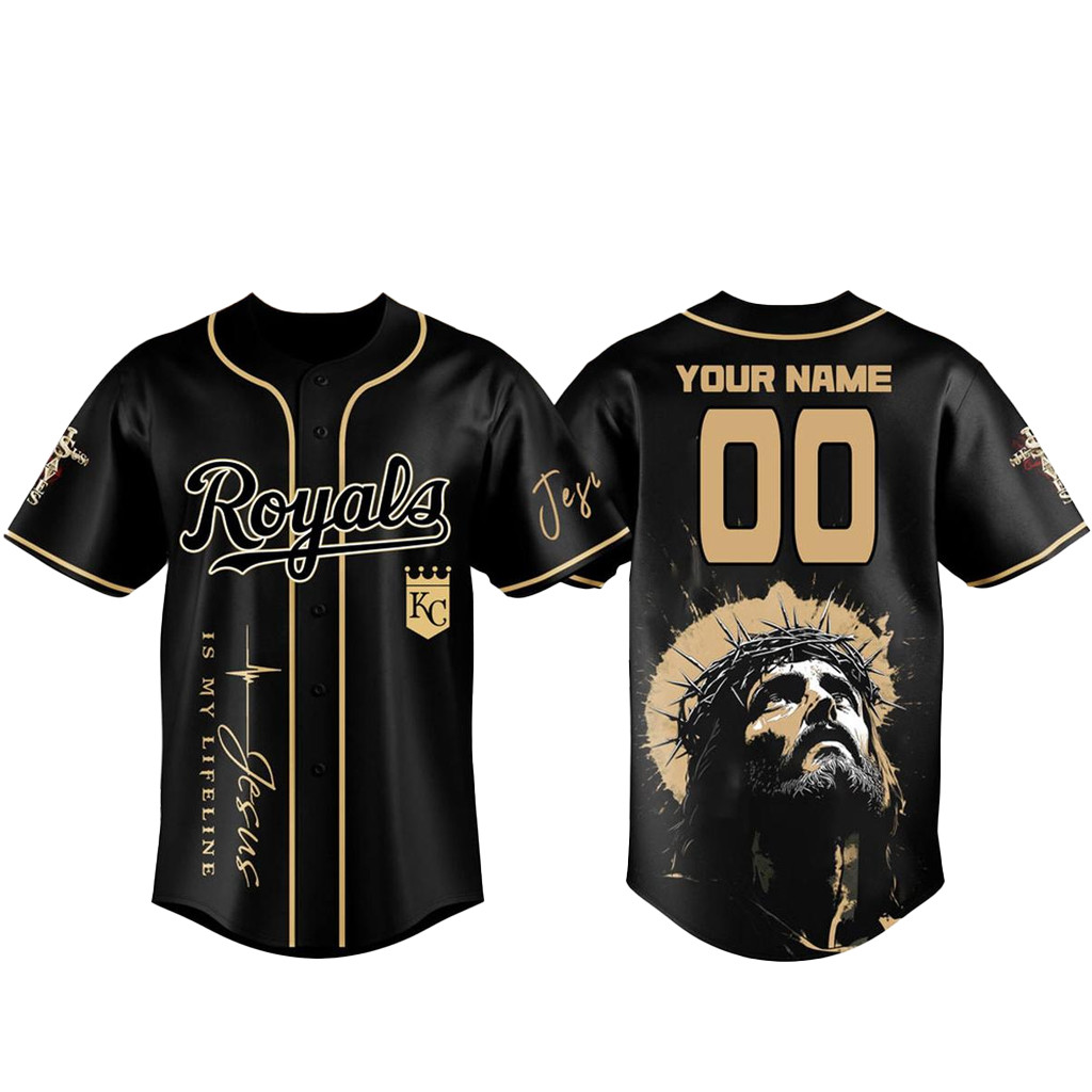 Custom Name & Number Kansas City Royals JS Faith 2026 Baseball Jersey 1 - Unicasport Custom Name & Number Kansas City Royals JS Faith 2026 Baseball Jersey