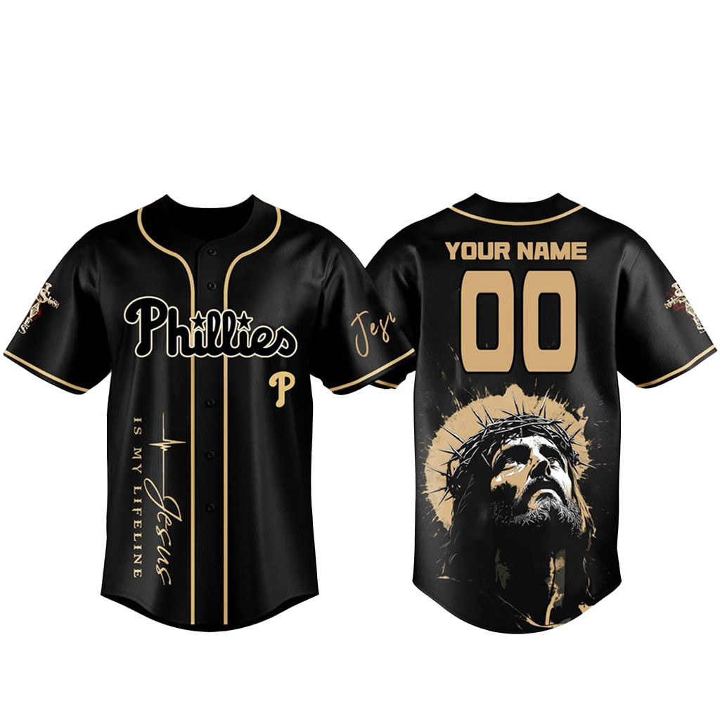 Custom Name & Number Philadelphia Phillies JS Faith 2026 Baseball Jersey 1 - Unicasport Custom Name & Number Philadelphia Phillies JS Faith 2026 Baseball Jersey