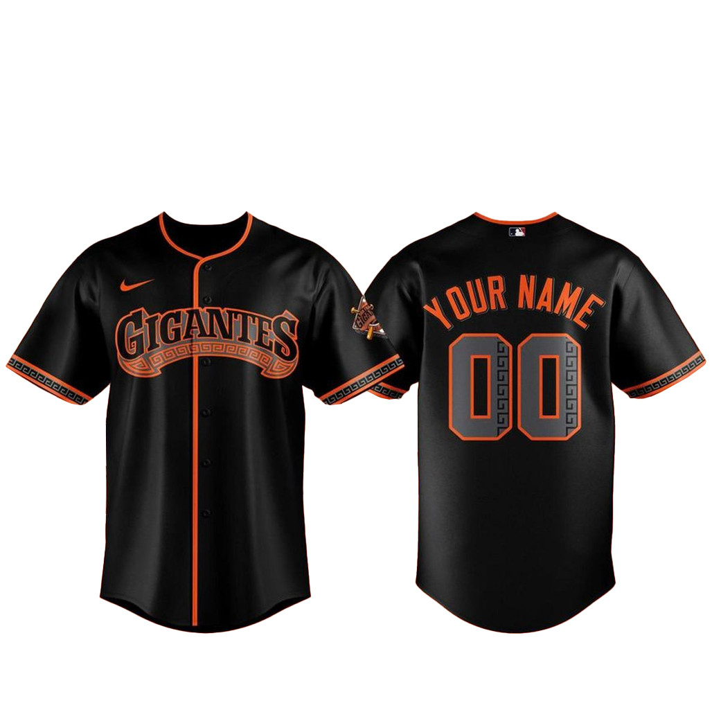 Custom Name & Number San Francisco Giants Alternate Jersey 2026 Baseball Jersey 1 - Unicasport Custom Name & Number San Francisco Giants Alternate Jersey 2026 Baseball Jersey
