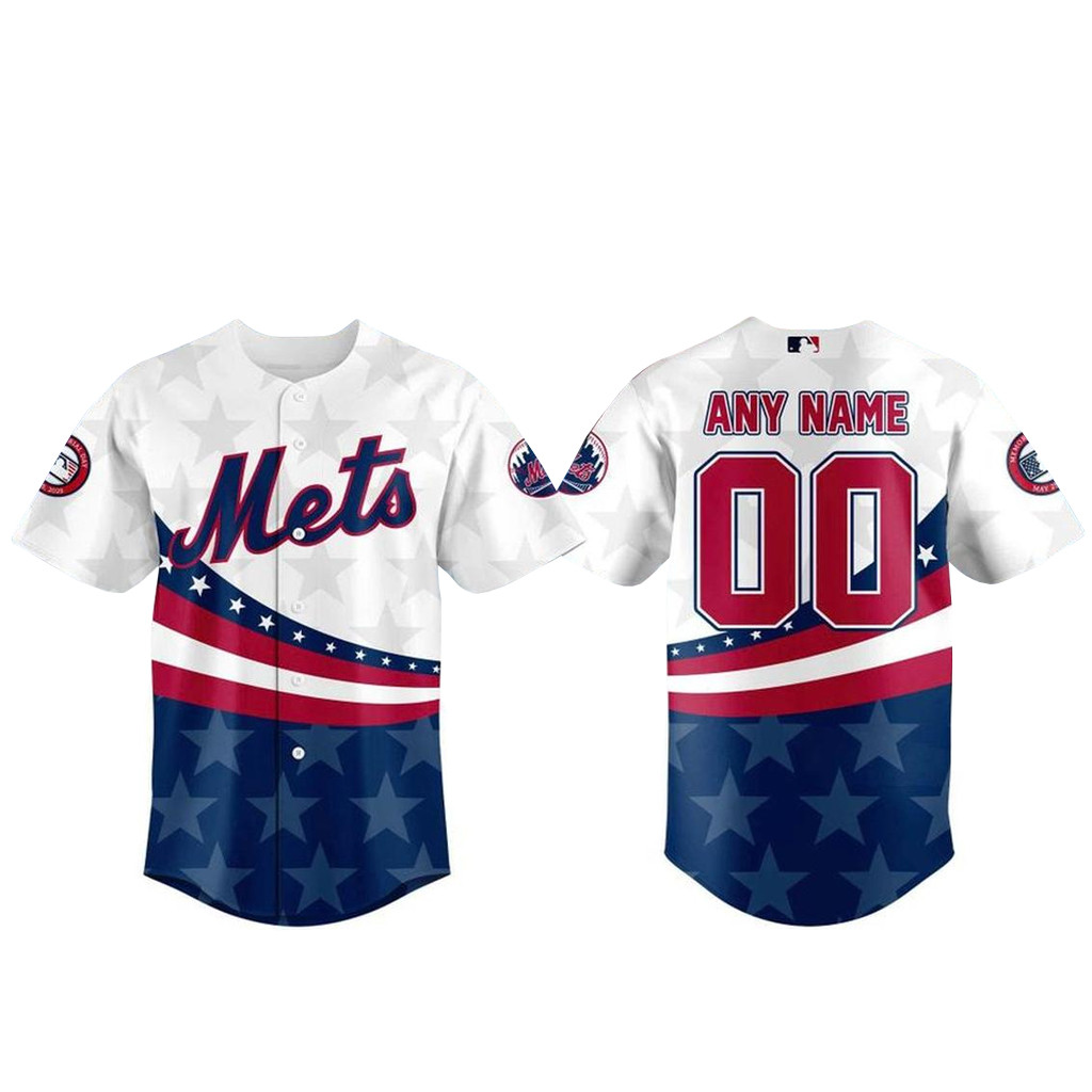 Custom Name New York Mets Memorial Day Baseball Jersey 2026 1 - Unicasport Custom Name New York Mets Memorial Day Baseball Jersey 2026