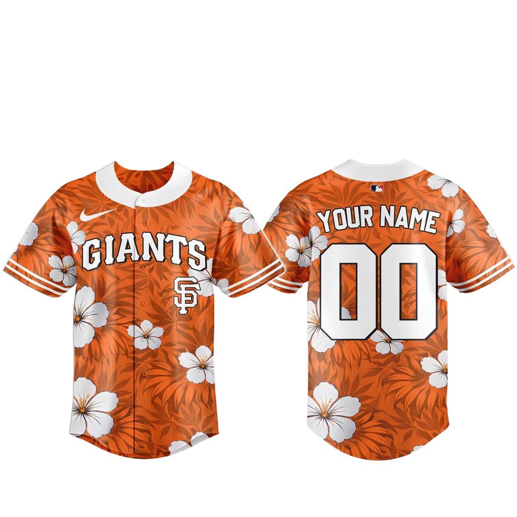 Custom Name San Francisco Giants x Tropical Vibes 2026 Baseball Jersey 1 - Unicasport Custom Name San Francisco Giants x Tropical Vibes 2026 Baseball Jersey