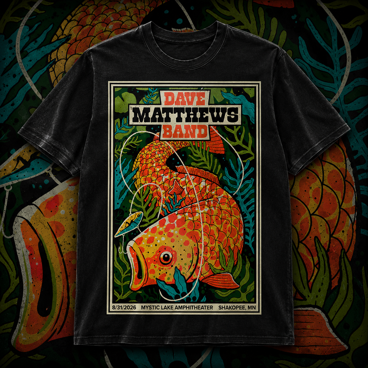 Dave Matthews Band August 31 2026 Mystic Lake Amphitheater Shakopee MN Shirt Merch 2 - merchtourboutique dave matthews band august 31 2026 mystic lake amphitheater shakopee mn shirt merch hkY4D - merchtourboutique