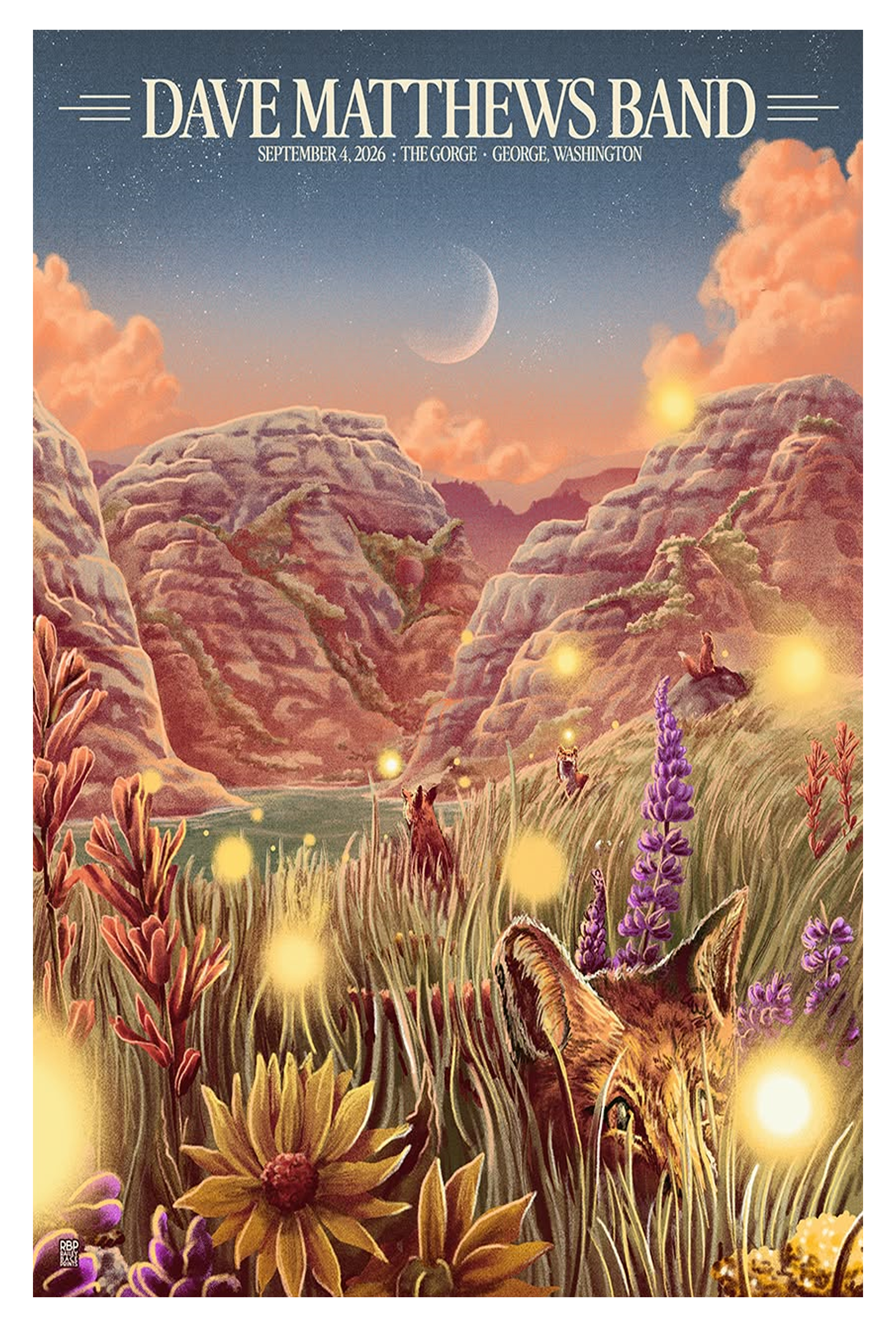 dave matthews band gorge amphitheatre sep 4 2026 george washington poster merch GeGqm - merchtourboutique