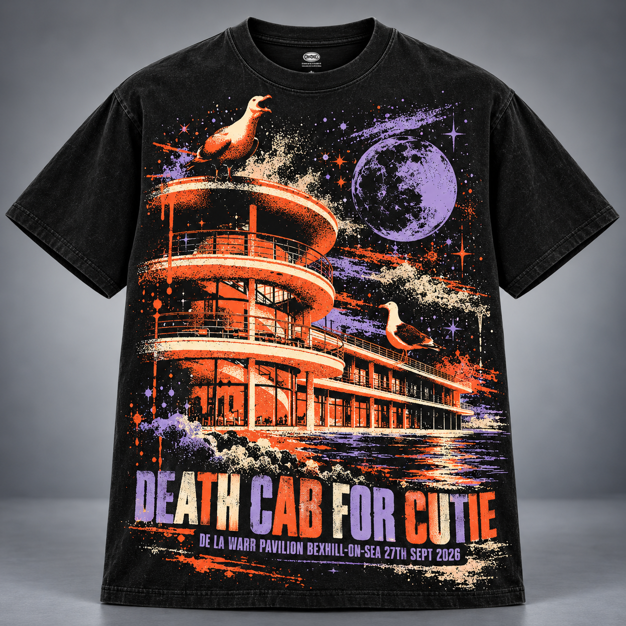 Death Cab for Cutie Bexhill-on-Sea Sep 27 2026 Concert T Shirt