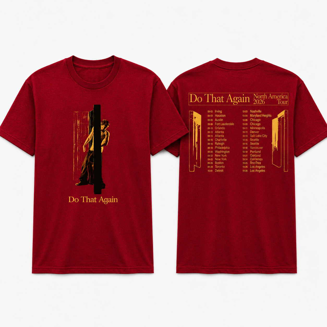 do that again tour 2026 shirt malcolm todd merch k16gH - merchtourboutique