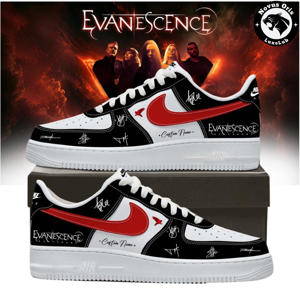 Evanescence Fallen Sanctuary 2026 World Tour Air Force 1