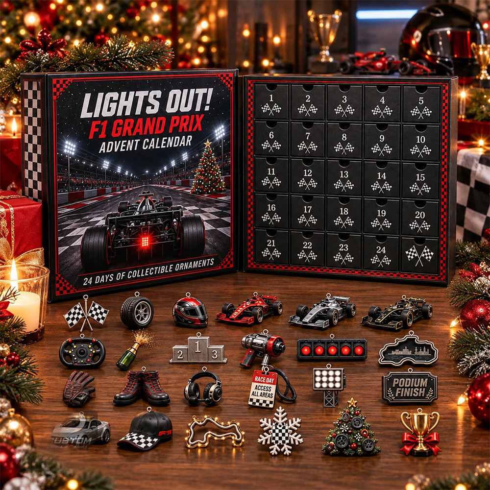 F1 Christmas Advent Calendar Xmas Decor Ideas Cool Christmas Gifts For Formula 1 Lovers