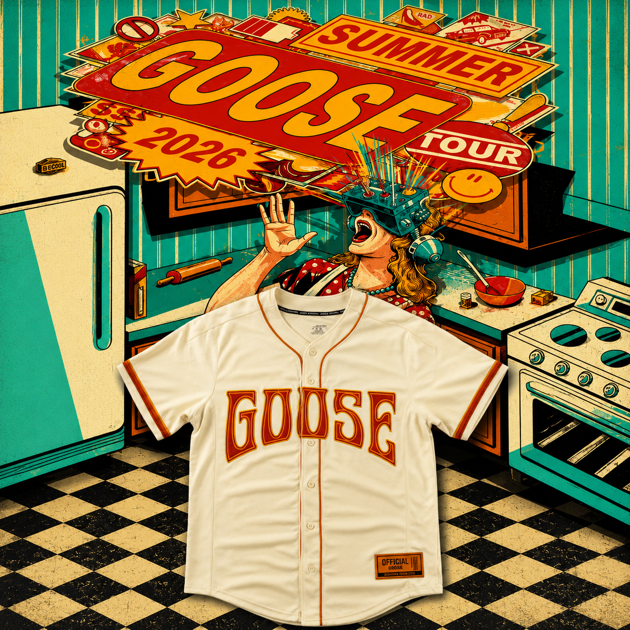 Goose Baseball Jersey 2026 T-shirt