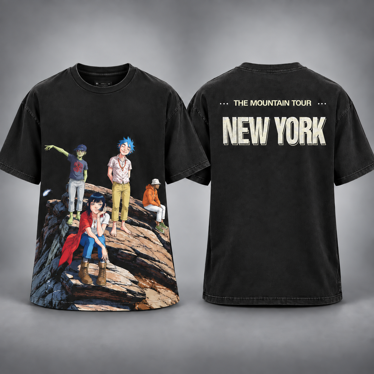 Gorillaz Sep 29 2026 New York Concert T-Shirt Exclusive - Merch