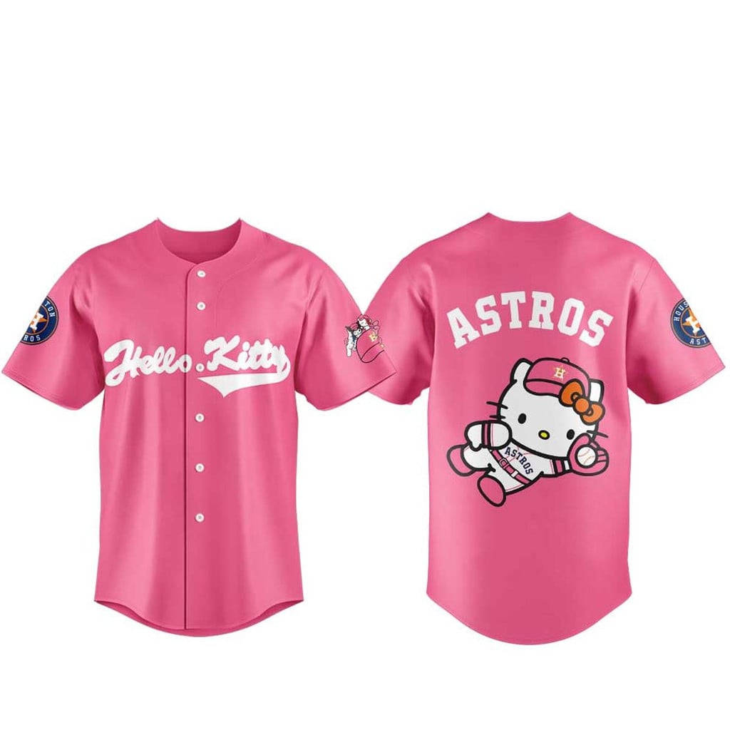 Houston Astros x Hello Kitty Night 2026 Baseball Jersey Version 1 1 - Unicasport Houston Astros x Hello Kitty Night 2026 Baseball Jersey Version 1