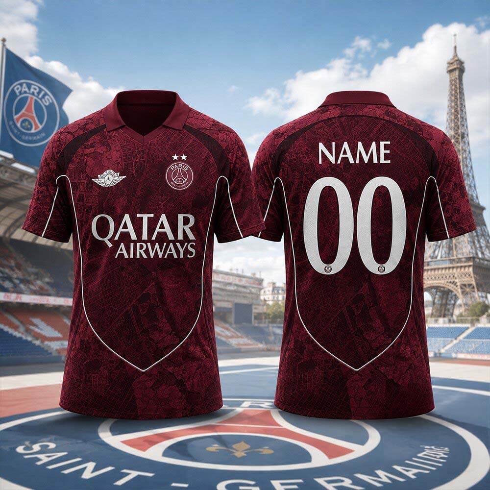 Paris Saint Germain PSG Air Jordan Concept Third Kit Jersey Shirt