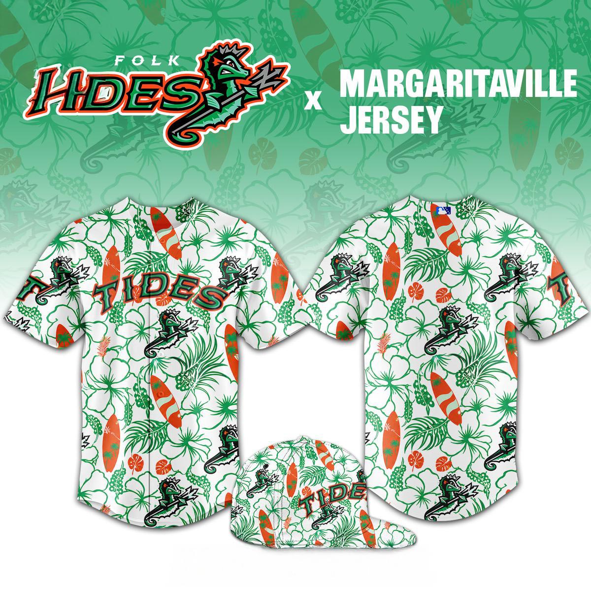 Norfolk Tides Margaritaville Night x MiLB Game 2026 Baseball Jersey Tropical Theme Night Baseball Fan Apparel 1 - Unicasport Norfolk Tides Margaritaville Night x MiLB Game 2026 Baseball Jersey Tropical Theme Night Baseball Fan Apparel