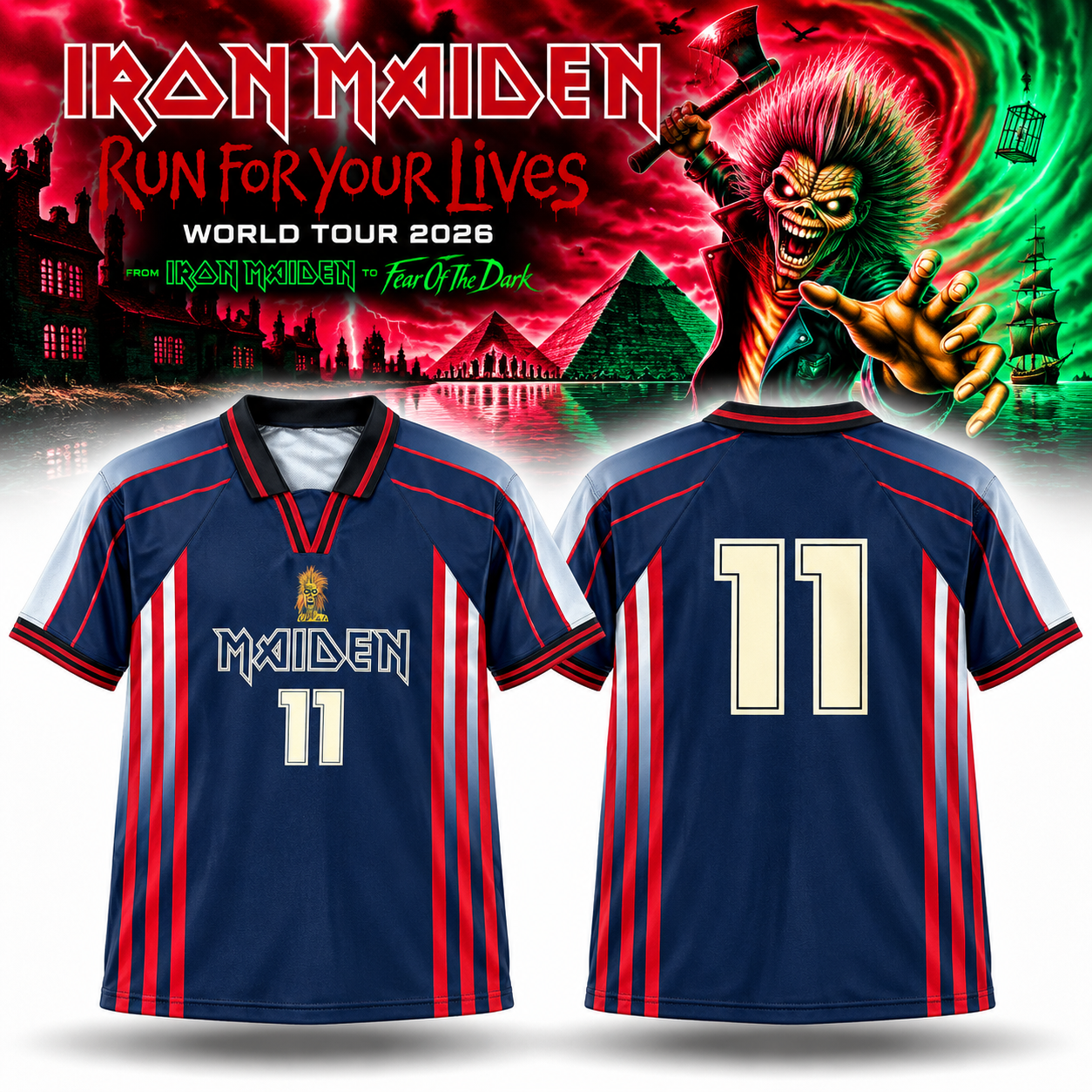 Iron Maiden Run For Your Lives Tour Football Shirt Jersey Merch 1 - merchtourboutique iron maiden run for your lives tour football shirt jersey merch IfnC9 - merchtourboutique