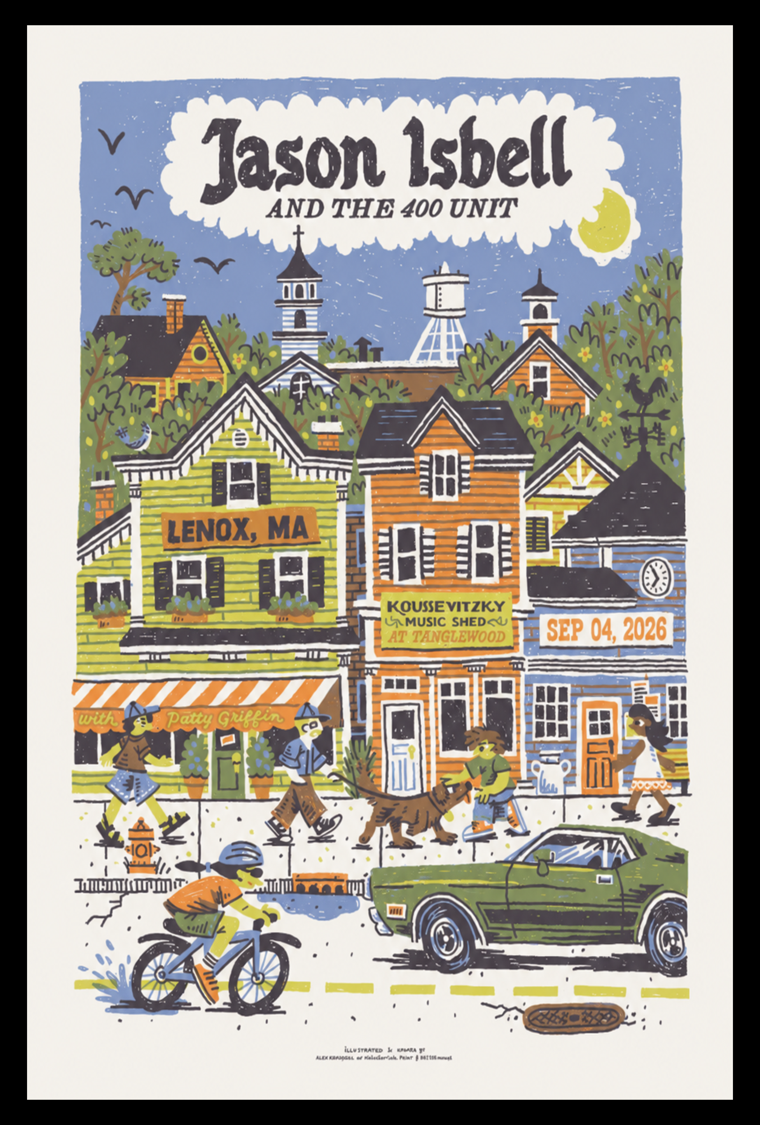 jason isbell and the 400 unit sep 04 2026 koussevitzky music shed at tanglewood in lenox ma poster merch 3buF3 - merchtourboutique