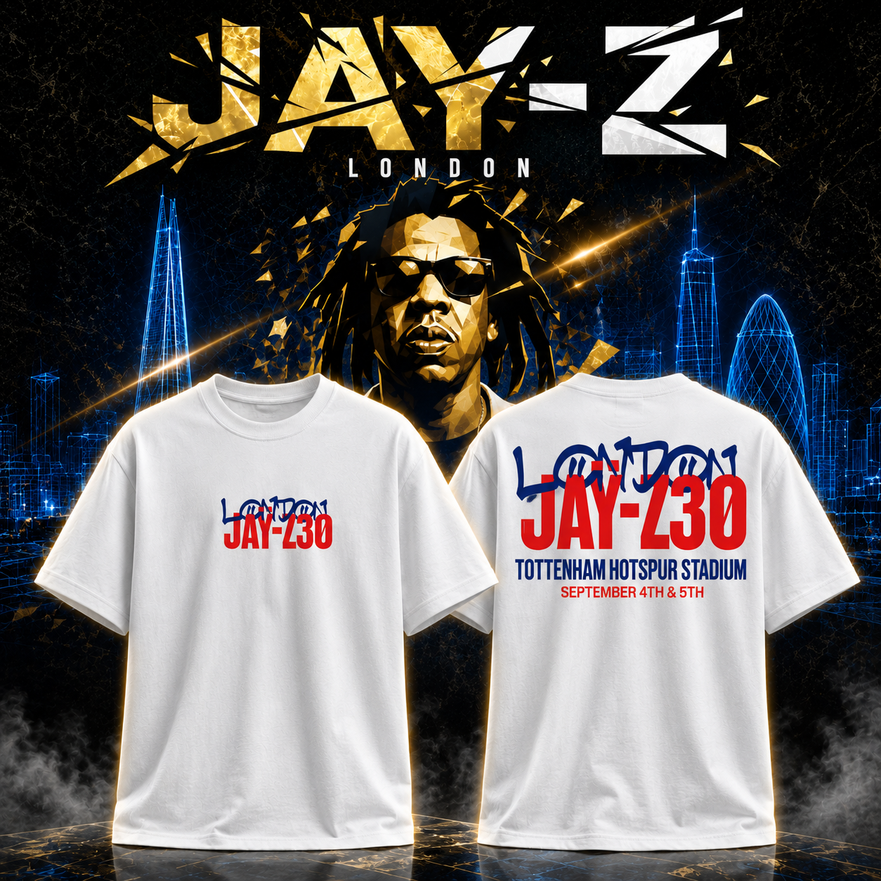 jay z tottenham hotspur stadium sep 4 5 2026 limited tee merch plLXj - merchtourboutique