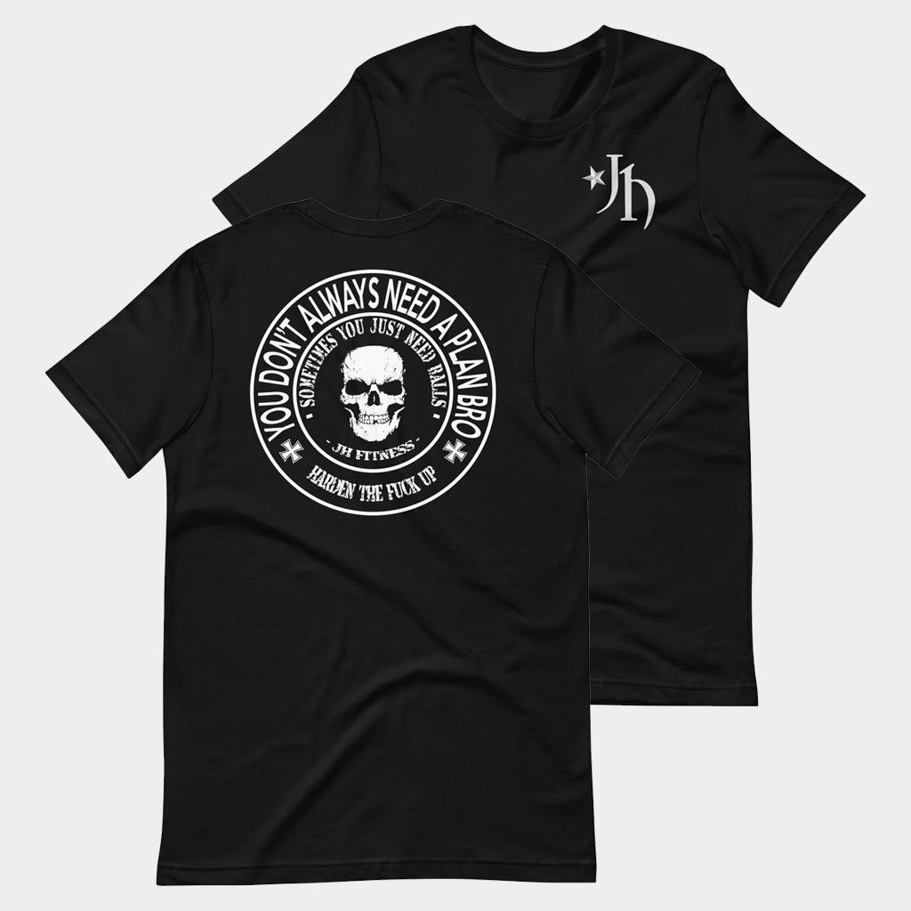 Josh Holyfield Merch 2026 You Don't Need A Plan T-Shirt Gift For Workout Partners