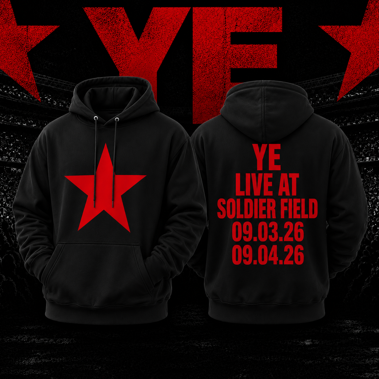Kanye West Hoodie Hoodie Chicago Merch 2 - merchtourboutique kanye west hoodie hoodie chicago merch zzMZ5 - merchtourboutique