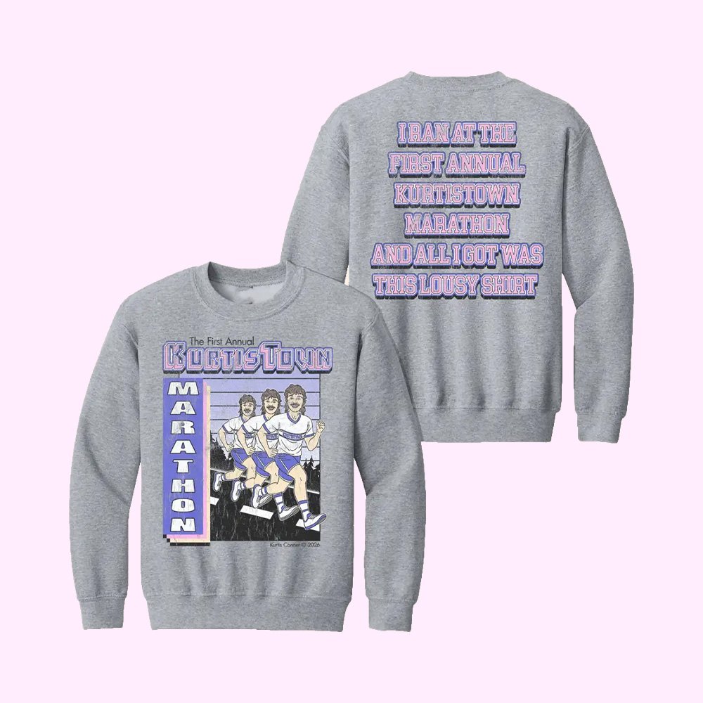 Kurtis Conner Merch Sport Grey Sweatshirt Kurtis Conner Store Clothes Cool Comedian Attire