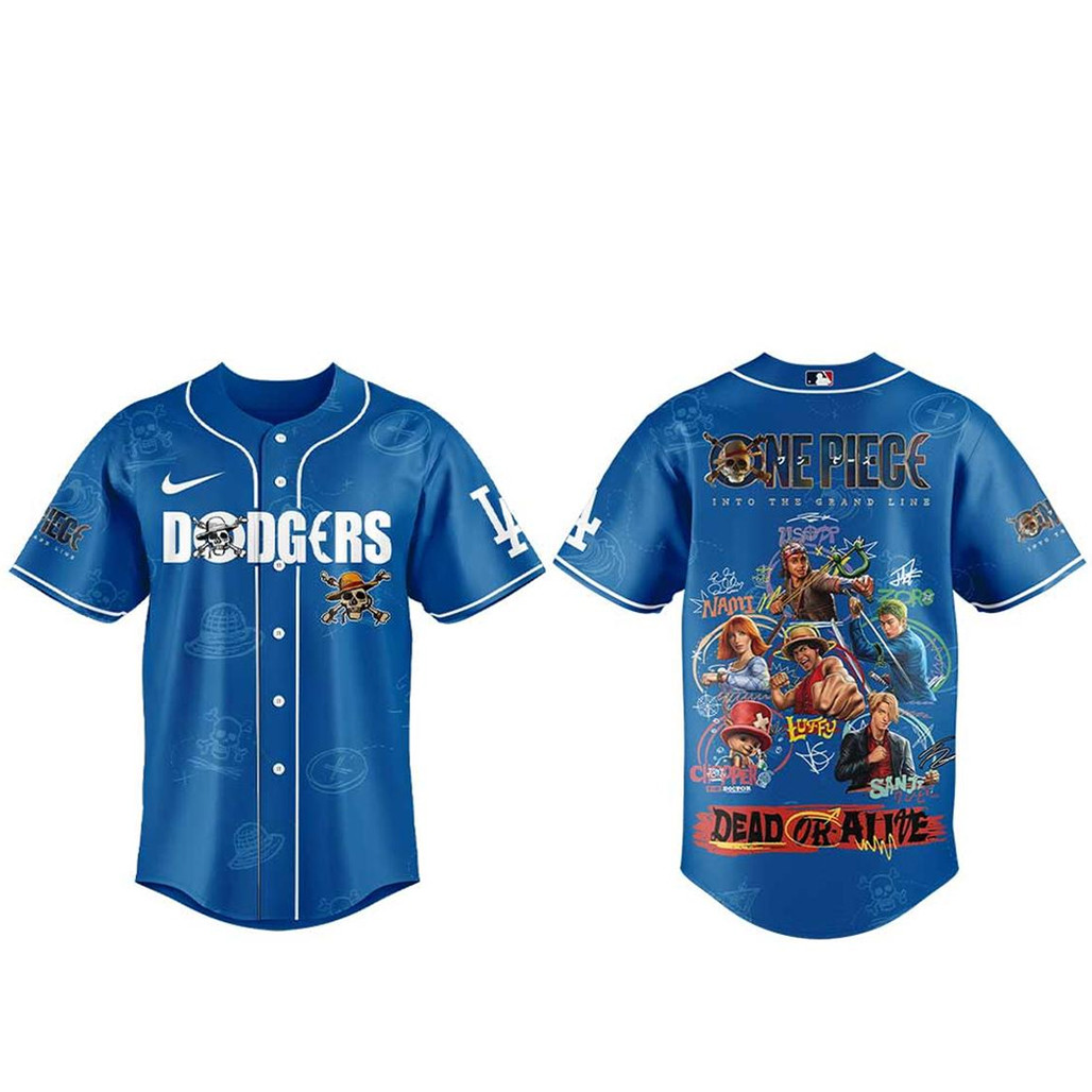 Los Angeles Dodgers One Piece 2026 Dead Or Alive Baseball Jersey 1 - Unicasport Los Angeles Dodgers One Piece 2026 Dead Or Alive Baseball Jersey