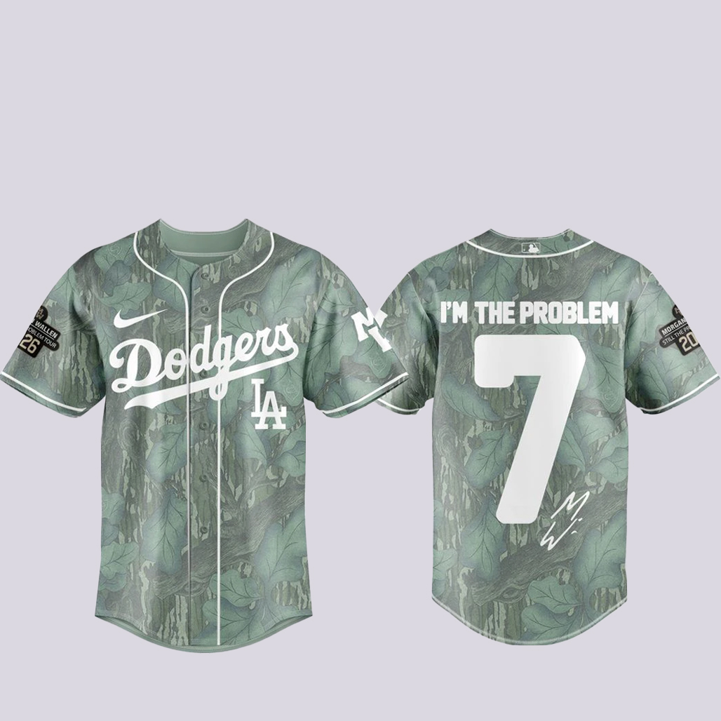 Los Angeles Dodgers x Morgan Wallen Still Problem Tour Baseball Jersey 1 - Unicasport Los Angeles Dodgers x Morgan Wallen Still Problem Tour Baseball Jersey