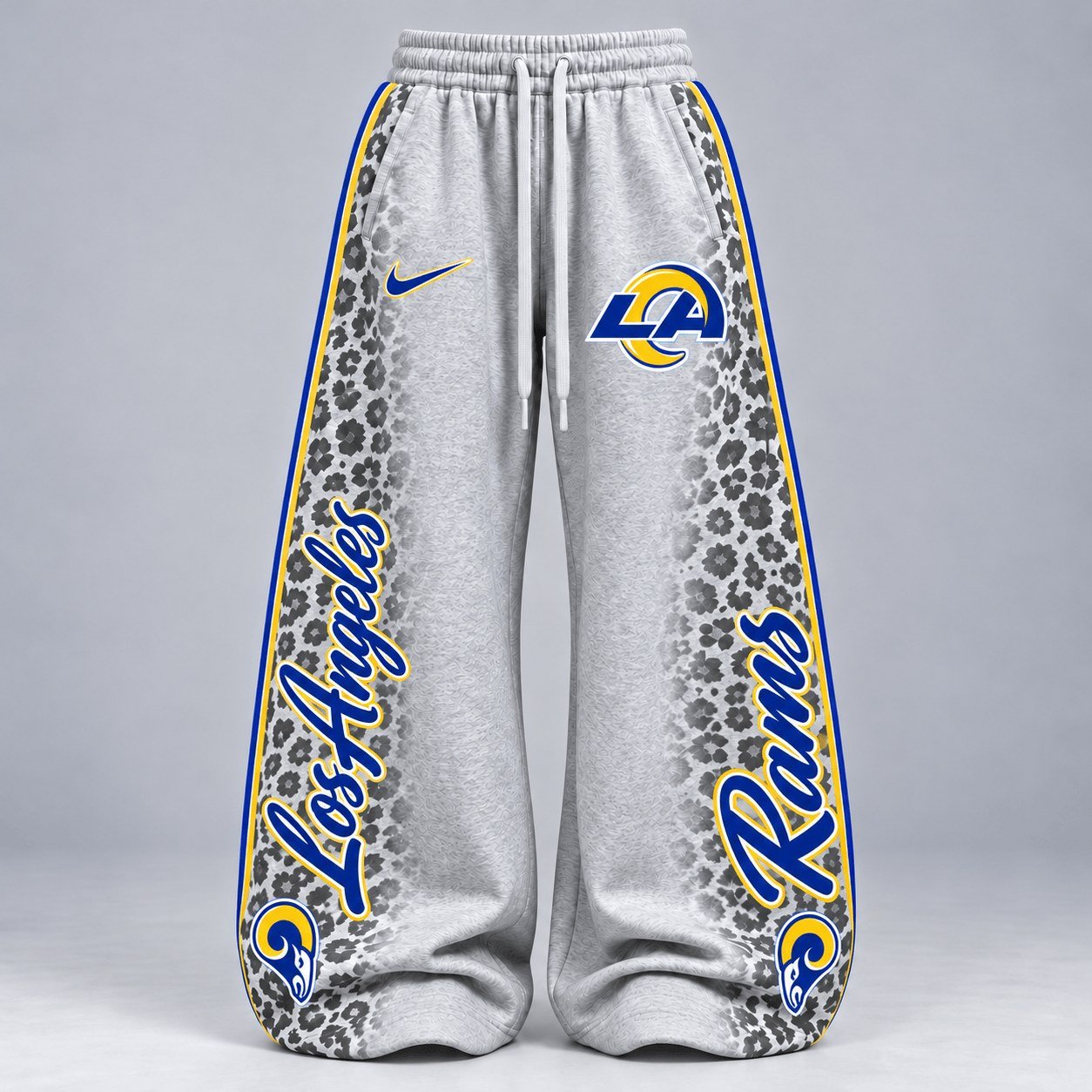 Los Angeles Rams Savage Luxe Athletic Sweatpants Rams Pride Gear Gift For Game Day