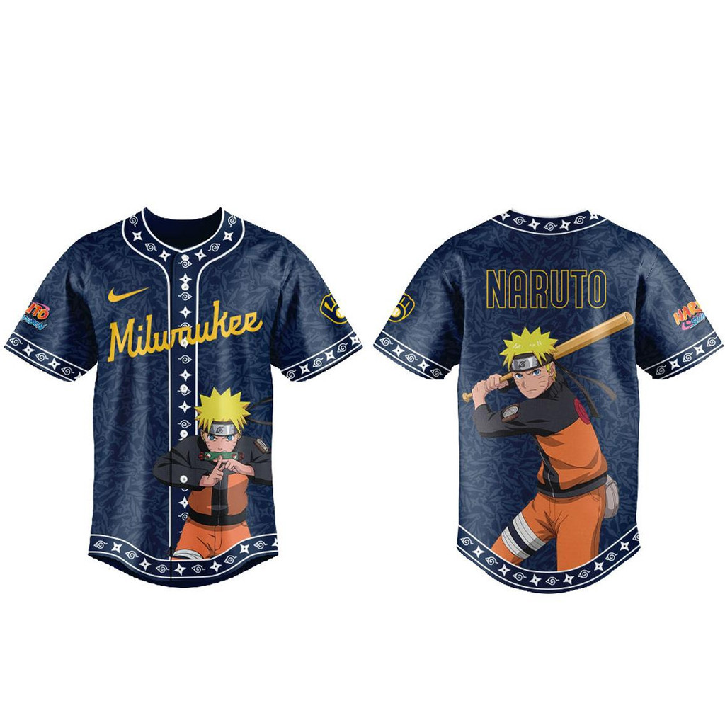 Milwaukee Brewers Naruto Ninja Legend Night Baseball Jersey 2026 1 - Unicasport Milwaukee Brewers Naruto Ninja Legend Night Baseball Jersey 2026