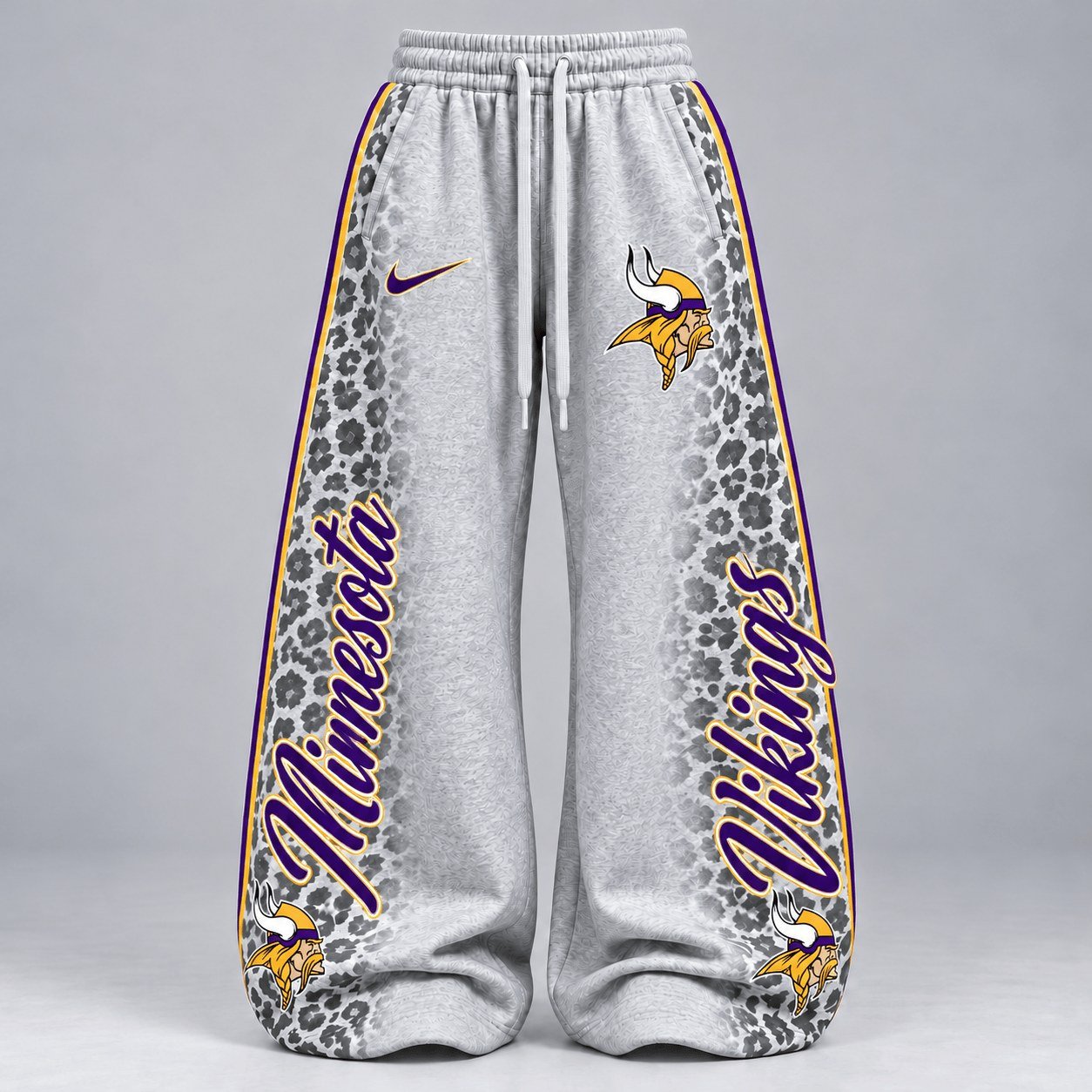 Minnesota Vikings Savage Luxe Athletic Sweatpants Vikings Pride Outfits Vikings Fan Gift