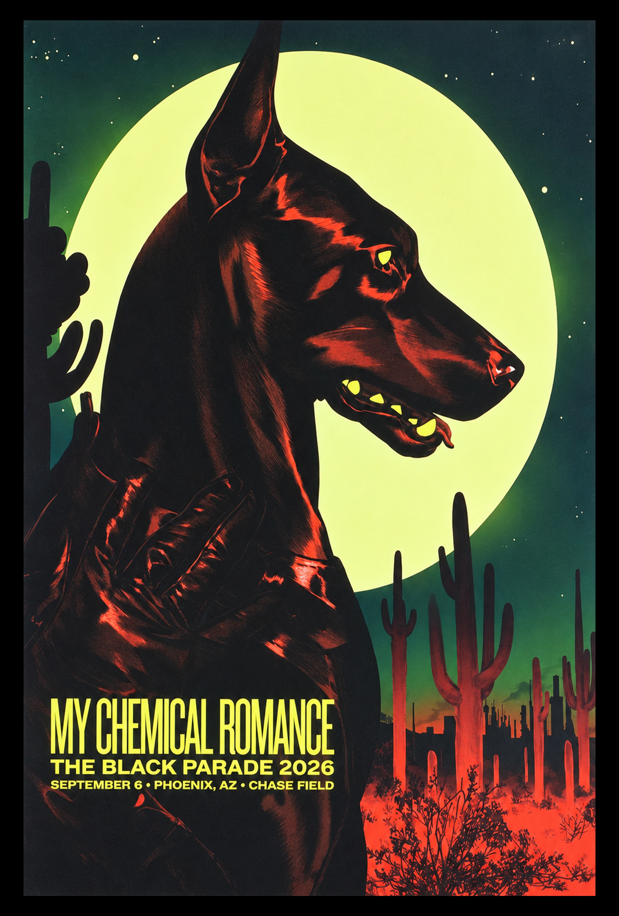 my chemical romance the black parade september 6 2026 phoenix az event poster merch 8Atdy - merchtourboutique