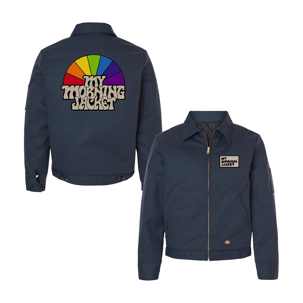 My Morning Jacket Merch Sun Rays Work Jacket Presents For Rock Fans