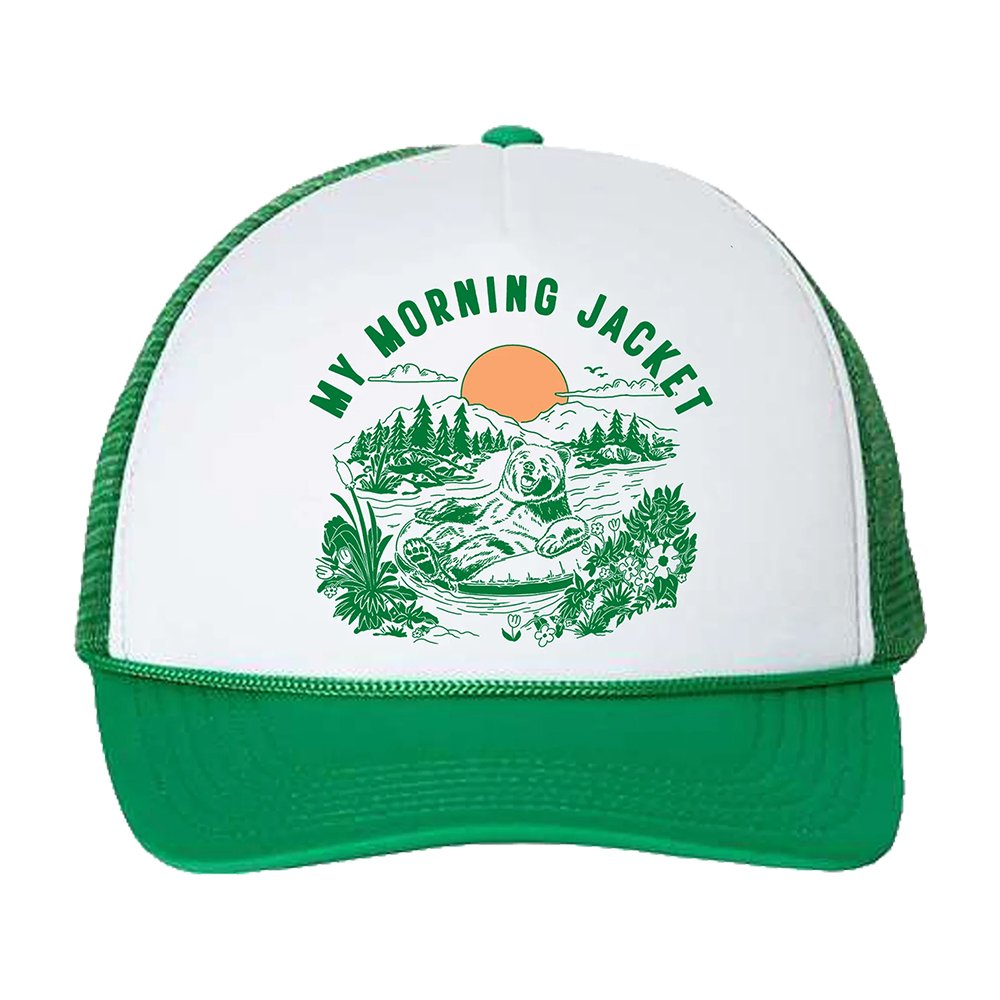 My Morning Jacket River Floatin Trucker Hat My Morning Jacket Merch